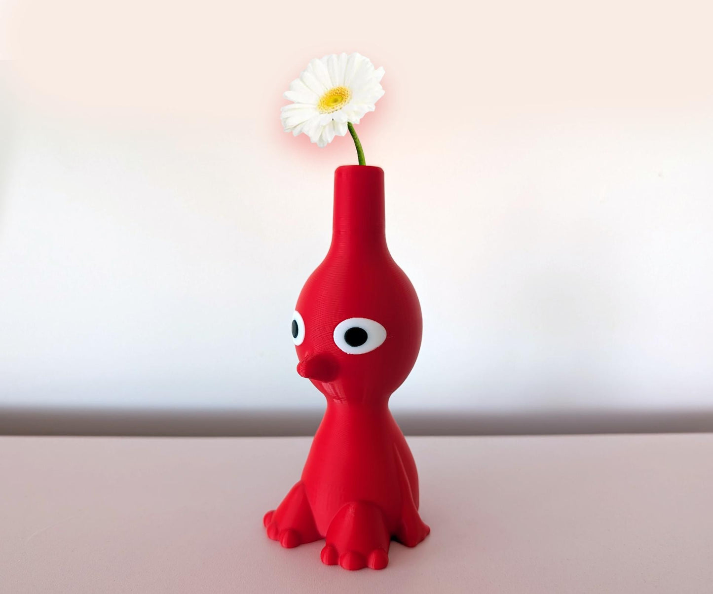 Pikmin Vase | Nintendo Inspired Planter | Cute Flower Holder | Gaming Room Decor | Gamer Gift | Geeky Home Decor | 3D Printed Vase