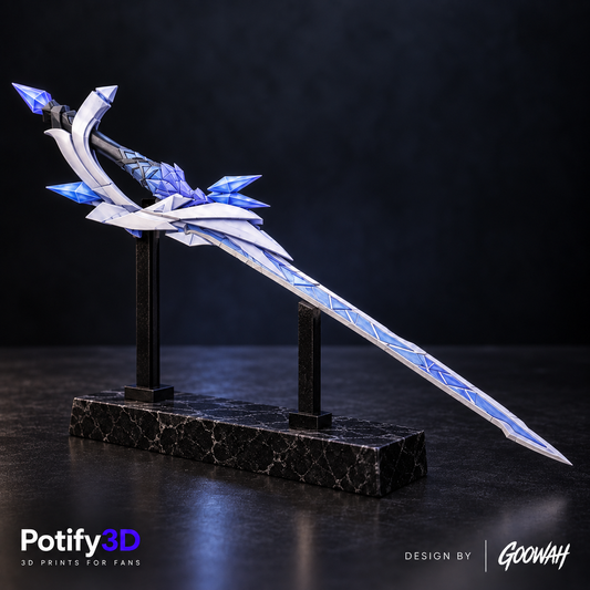 Azurelight - Skirk Sword - Genshin Impact Cosplay Prop