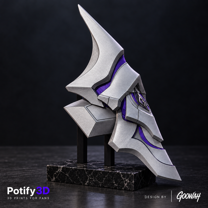 Acheron Shoulder Armor - Honkai: Star Rail Cosplay Armour