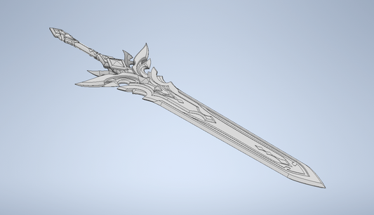 Varka Sword - Genshin Impact Cosplay Prop