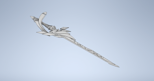 Azurelight - Skirk Sword - Genshin Impact Cosplay Prop