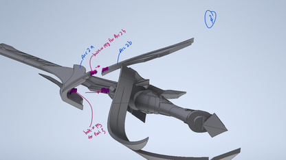 Azurelight - Skirk Sword - Genshin Impact Cosplay Prop