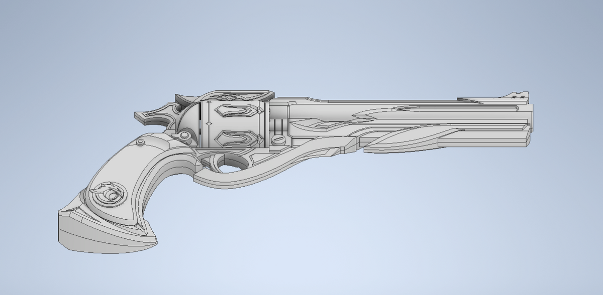 Boothill Revolver - Honkai: Star Rail Cosplay Prop