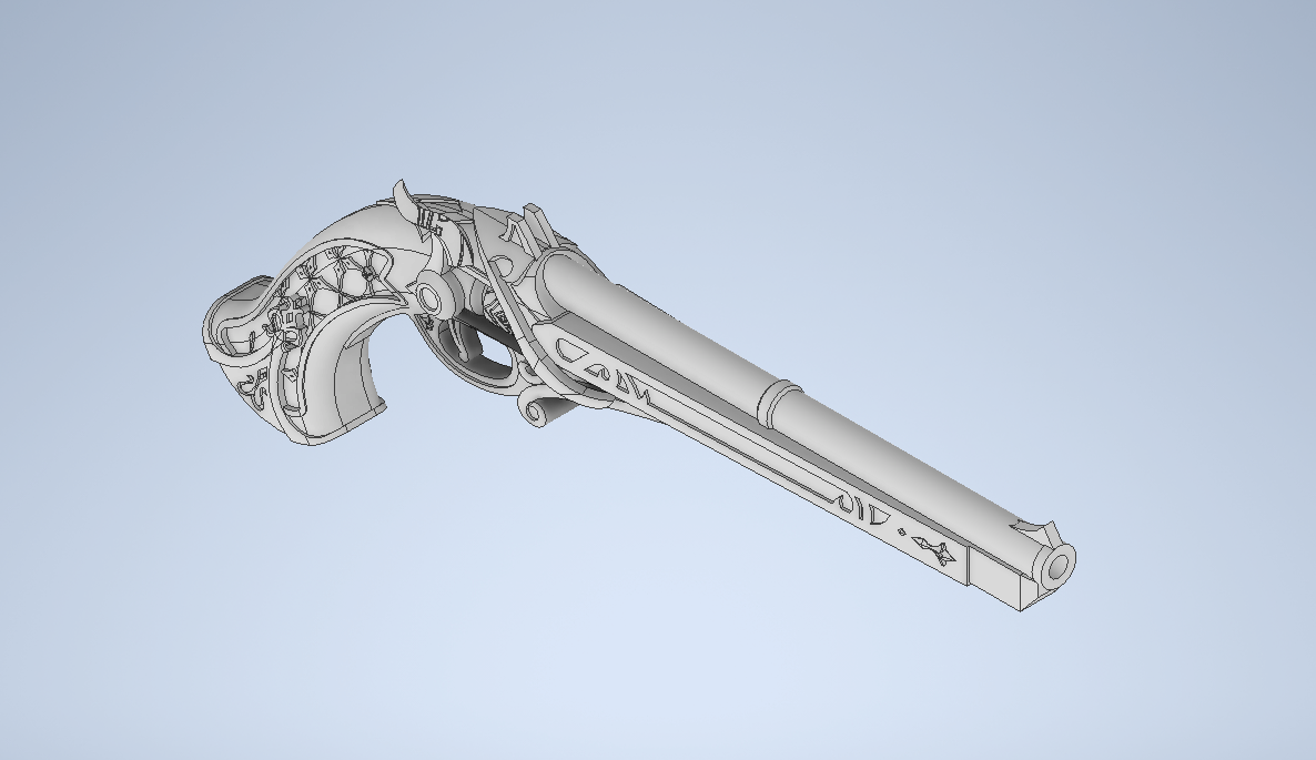 Clorinde Pistol - Genshin Impact Cosplay Prop