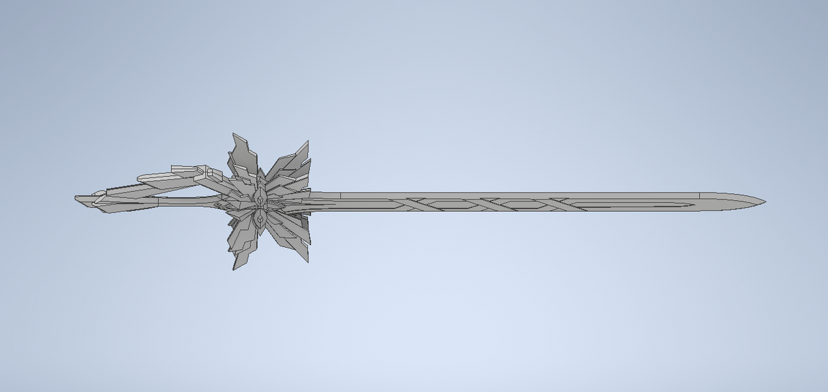 Il Capitano Sword - Genshin Impact Cosplay Prop