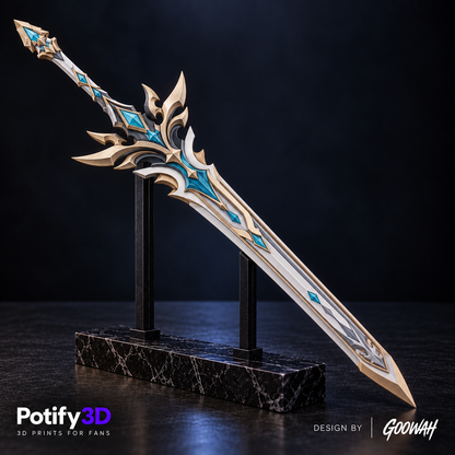 Varka Sword - Genshin Impact Cosplay Prop