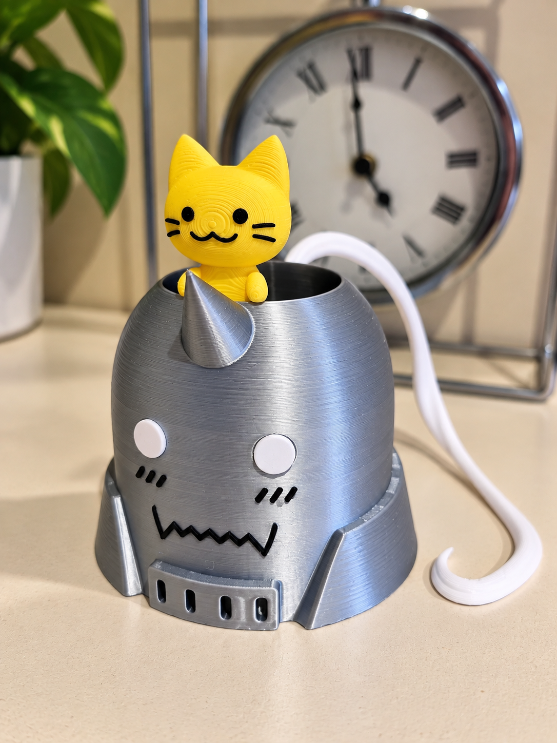 Fullmetal Alchemist Alphonse Pen Holder & Planter Set