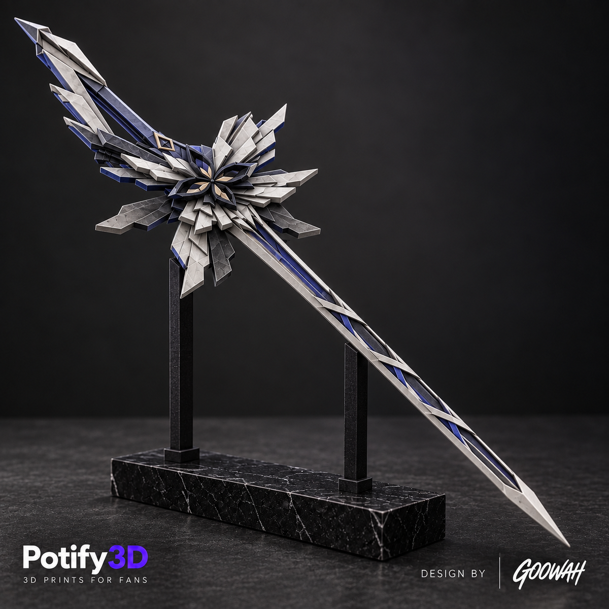 Il Capitano Sword - Genshin Impact Cosplay Prop