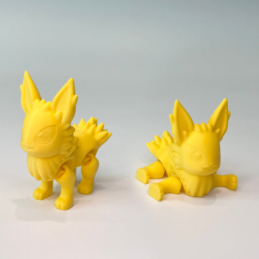 Cute Flexi Fidget Eevee Evolutions Figure Pokemon Toy Flexible Sylveon Jolteon Flareon Statue