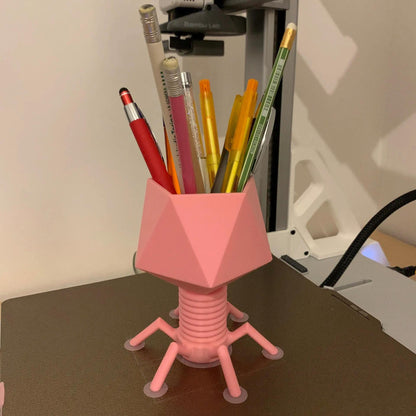 Bacteriophage Pen Holder