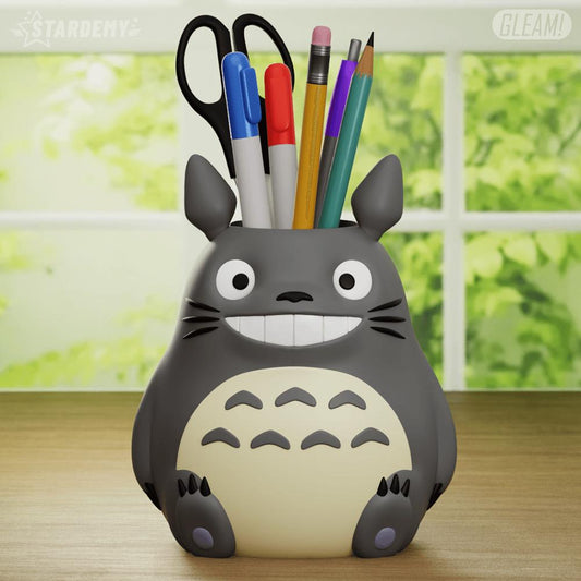 Totoro Planter - Cute Pen Holder, Anime Desk Container, Succulent Pot, Decoration Gift for Fans