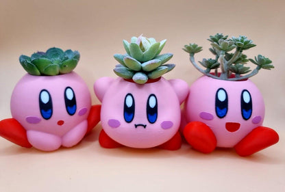 Kirby Planter & Pen Holder