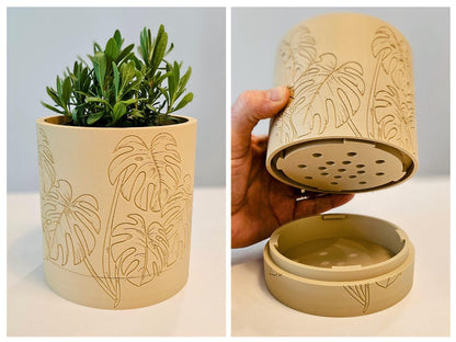 Monstera Leaf Planter