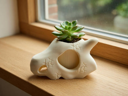 Cubone Skull Plant Pot Planter
