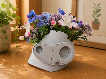 Laputa Guardian Robot Head Planter