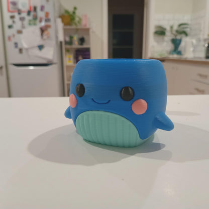 Chibi Whale Planter