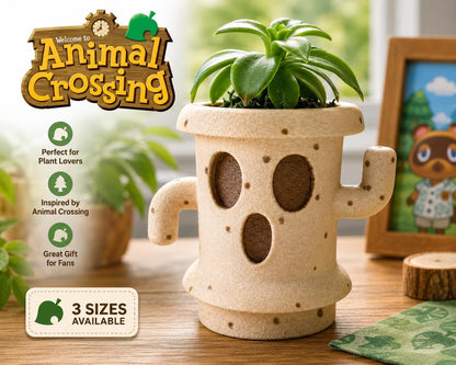 Animal Crossing Gyroid Lloid Plant Pot