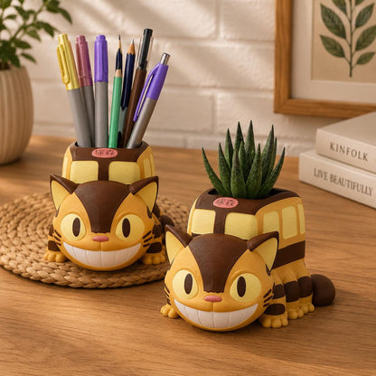 Catbus Studio Ghibli Planter & Pen Holder