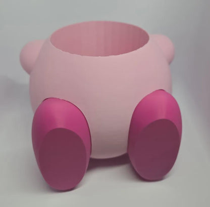 Pink Kirby Pen Holder & Planter