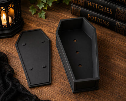 Coffin Planter with Drainage Tray
