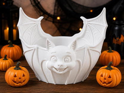 Cute Bat Candy Bowl & Planter