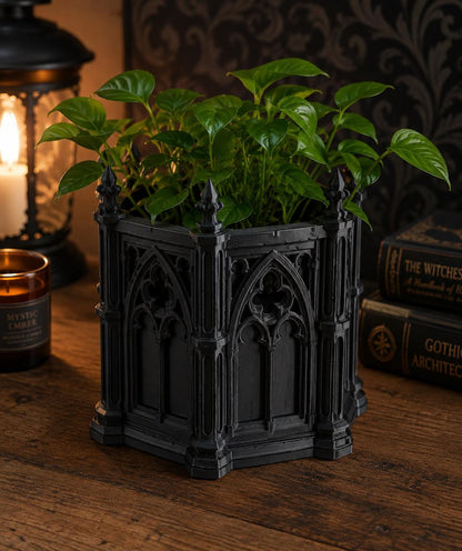 Gothic Cathedral Planter