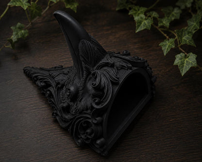 Gothic Raven Wall Planter