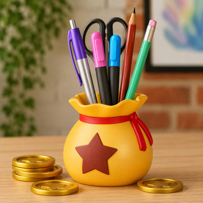 Bell Bag Animal Crossing Planter & Pen Holder