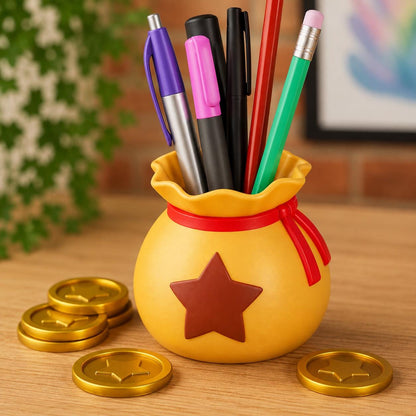 Bell Bag Animal Crossing Planter & Pen Holder