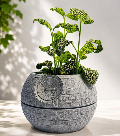 Death Star Plant Pot