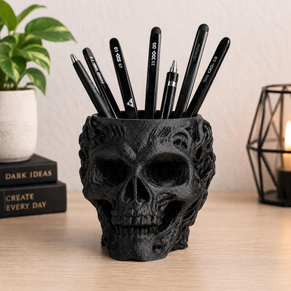 Skull Pen Holder