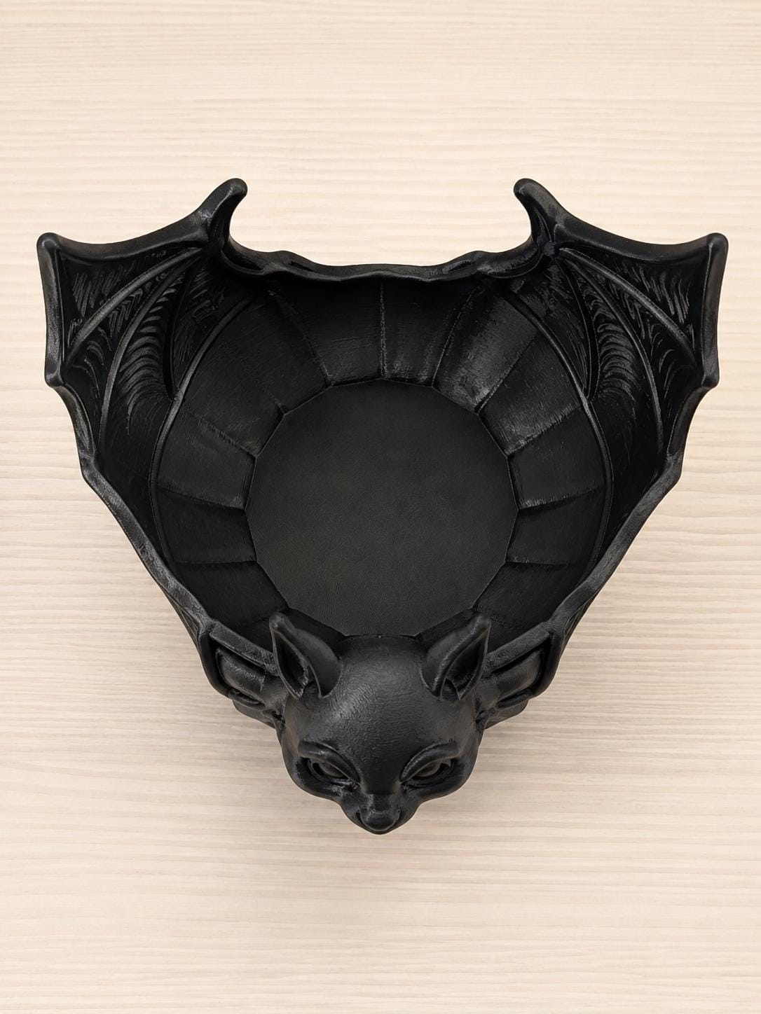 Cute Bat Candy Bowl & Planter | Halloween Decor | Spooky Bat Plant Pot | Trick or Treat Sweet Bowl | Gothic Halloween Decoration