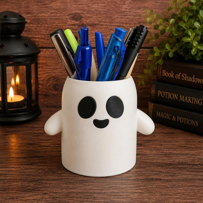 Cute Ghost Planter & Pencil Holder
